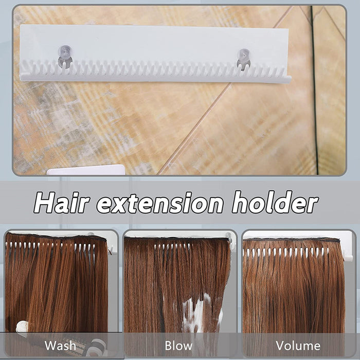 Hair Extension Styling and Hanging Rack Hair Extension Stand Acrylic Material