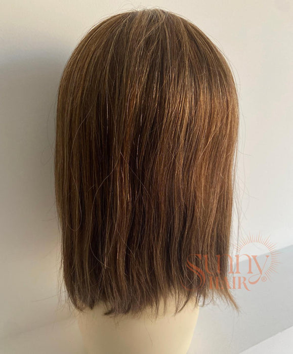 Only $79 [Limited Time Offer] Bob Human Hair Wigs Balayage Brown to Blonde #4/27