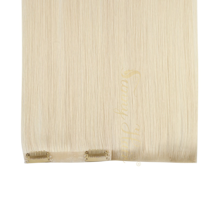 clip in hair,seamless clip in hair,eal human hair extensions