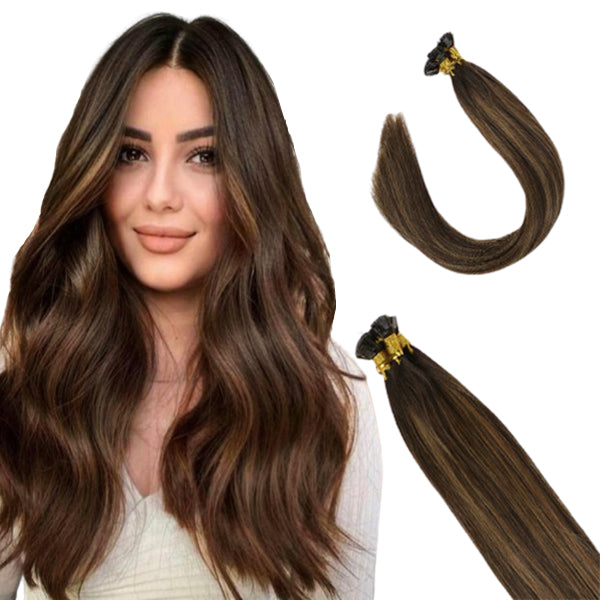 flat tip fusion human hair extentions