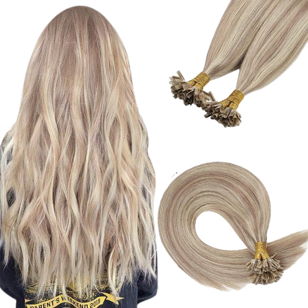 u tip hair extensions human hair, hair extension keratin u, nail shape hair strands, utip hair, u tip hair extensions, nail tip hair, small piece human hair, u shape hair strands