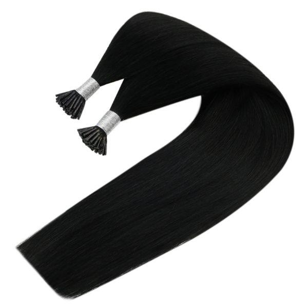 keratin i tip human hair extensions