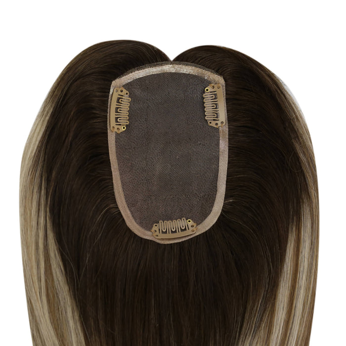 Mono Topper,human hair topper,high-quality remy hair extensions,hair topper women,hair topper,wig,hair topper silk base,hair topper human hair,dark brown hair topper,brown hair topper,natural brown hair topper,human hair topper medium brown,blonde hair topper,balayage hair topper,Hair Volumizers,Clip-In Hair Volumizers